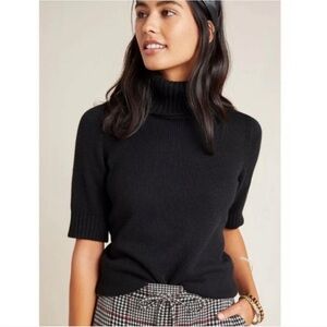 Anthropologie Kimberly Turtleneck Sweater Tee